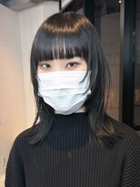 アルバム 池袋(ALBUM)&nbsp;顔まわりレイヤー_チェリーブラウンフェミニンロング_ba427731