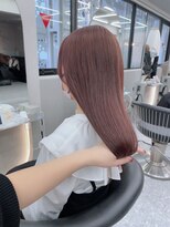 ロンド マーレ 天神大名店(Lond mare) チェリーブラウン/フェミニン/ダークアッシュ/束感/髪質改善