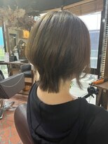 ロッソバイアルター 鎌取(ROSSO by aL-ter)&nbsp;【前下がりボブ/ハンサムショート/ヌーディーカラー】中山実