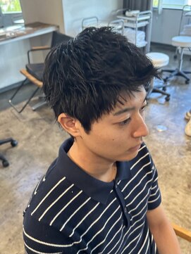 ザ オーダー(THE ORDER) スパイキーショートツイストスパイラルパーマ波巻きスパイラル