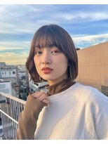 ヘアーアンドメイク エクリ 不動前店(Hair&Make equri) 秋の深めベージュカラー