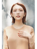 ザ オーダー(THE ORDER)&nbsp;艶髪タッセルボブオレンジ暖色ダブルカラー