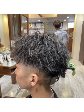 ハッシュタグネイビ－ 仙台長町店(#NAVY) シルバーメッシュツイスパ　仙台/太白区/仙南/長町