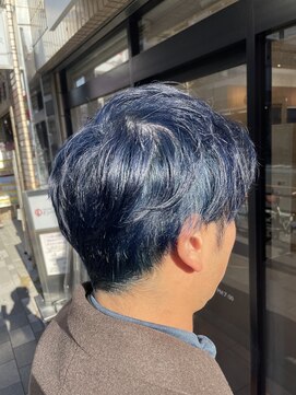 インパークス 町屋店(hair stage INPARKS) デニムブルー
