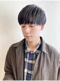 【SATOSHI】男は黙って黒髪マッシュ×ナチュラルスタイリング