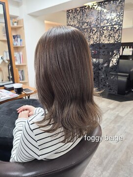 アンクラウド(an cloud) フォギーベージュ/グレージュ/ブリーチなしカラー