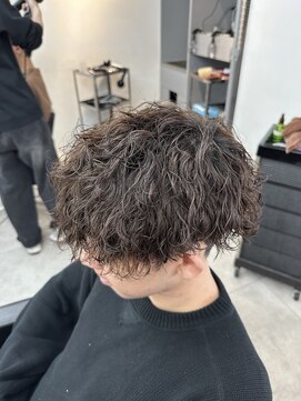 メンズフィール 東梅田店(MENS FEEL) 波巻きスパイラルパーマ50%