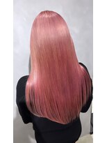 ボーテコンシェル 柏店(BEAUTE CONCIER)&nbsp;ピンクハイトーン×髪質改善[柏/髪質改善/韓国/縮毛矯正/Aujua]