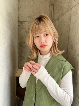 フェイバー 警固店(FAVOR) 【FAVOR店長】ハイトーンボブスタイル　パーソナルカラー診断