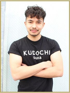 ジジバイワースホワイル(jiji by WORTH WHILE) 外国人風パーマウルフカルマパーマベリーショートダークアッシュ