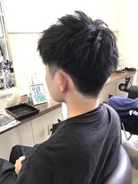 コアフィールフィス(COIFFURE fils)&nbsp;【見附　今町】メンズ似合わせカット　黒髪刈り上げ
