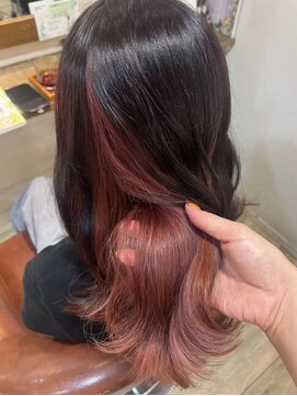 スノードロップ 荻窪(Snowdrop) ブリーチデザイン/インナーカラー/暖色カラー