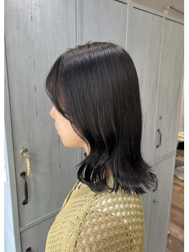 シュシュバイジャガラ 千葉駅北口店(chou chou byJAGARA) シアーブラック【chouchou千葉・千葉駅】