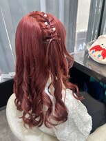 リエラ 新宿(RIERA) 髪の毛リボンハーフツイン