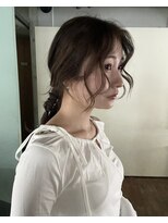 【あきら】セミロング/ヘアアレンジ/ヘアセット
