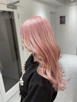 ペレ 渋谷(PELE)&nbsp;h_ デザインカラー/レイヤーカット/ウェットヘア/ベージュ