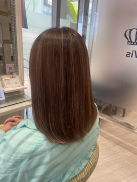 ビス ヘア アンド ビューティー 西新井店(Vis Hair＆Beauty) 脱白髪染めハイライトカラー30代40代50代