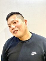 銀座マツナガ 神田店&nbsp;刈り上げメンズナチュラルアイロンパーマベリーショート笑顔素敵