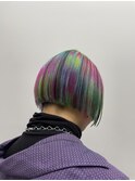 colorful/多色カラー 派手髪