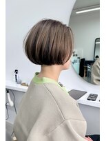 トランク 金剛店(tranq) 丸みやわらかショートボブ