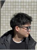 アップバング/ショート/メンズカット/ビジネス/カジュアル