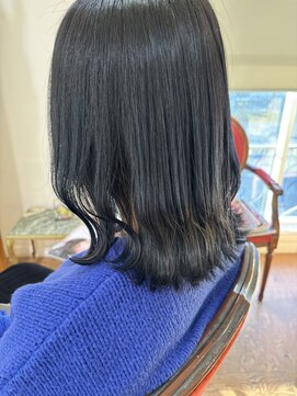 ヘア ヴァーゴ(Hair vago) 【高校卒業カラー】ブルーブラック