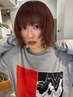 【今月のおすすめ】デザインカット+ブリーチなしダブルカラー+トリートメント