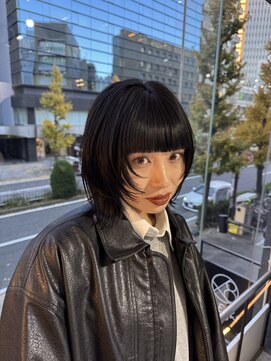 バイエイト(X８) 名古屋/ウルフカット/髪質改善