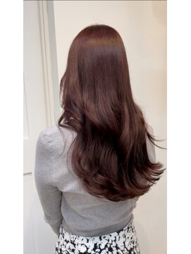 リッカ ギンザ バイ バッカ(Licca GINZA by bacca) ロング ピンクブラウン