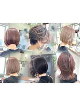 お客様一人一人の”ライフスタイル”に合わせたカットで自宅でのスタイリングも楽々、サロンでの仕上がり☆