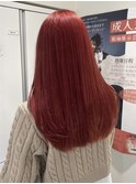 ダブルカラー Cherry red ！
