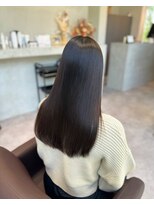 ワク 藤沢店(waku)&nbsp;グレージュ　トリートメント　ストレート