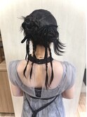 カチモリヘアアレンジ