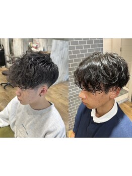 清潔感のあるスタイルで学生からし社会人まで人気♪【眉毛カットも】