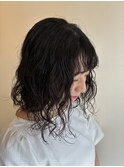 ミディアムパーマ