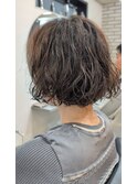人気ボブパーマ