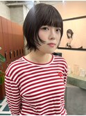 ショート/ボブ/レイヤーカット/ダブルカラー/ブリーチ/栄h217