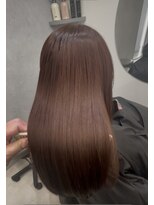 メゾンカシミヤ(Maison Cashmiya)&nbsp;髪質改善カラーピンクシルバー