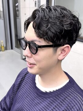 ON・OFF行けるシャドウパーマ