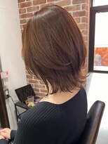 ヴィップルーム(viproom)&nbsp;ツヤ髪スタイルブルージュマッシュウルフイヤリングカラー