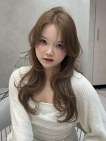 アスター 天神大名店(Aster)&nbsp;似合わせカット/ミディアムレイヤーカット/大人ガーリー／福岡