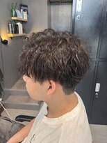 クート オム 南浦和(ku-to homme)&nbsp;ツイストパーマ１ヶ月後の無造作ラフマッシュ