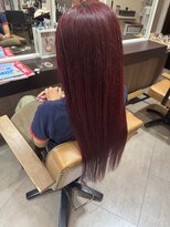 ヘアーアンドビューティーショップ エボルティー(hair&beauty shop EvoLuty)&nbsp;ワインレッドカラー