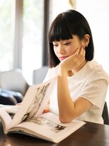 リッカ(RICCA)&nbsp;【RICCA】モデルスタイルワンレンストレートボブ