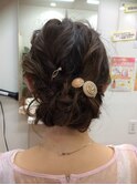 ルーズヘアーセット