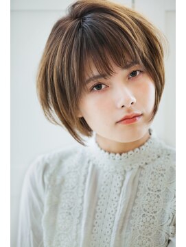 リル 7F 銀座(Rire) 【Rire-リル銀座-】小顔☆丸みナチュラルショートボブ