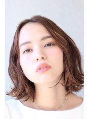 【西葛西&-HAIR】透け感のある柔らか外ハネボブ