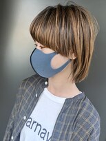 ラウンジ モリオ イケブクロ(Lounge MORIO Ikebukuro)&nbsp;【morio池袋】可愛くて色気のあるマッシュウルフショート♪