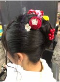 成人式前撮りヘアメイク