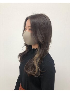 シェノン 梅田(CHAINON) 春カラー×イヤリングカラー×ヨシンモリ